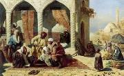 unknow artist Arab or Arabic people and life. Orientalism oil paintings 135 oil painting reproduction